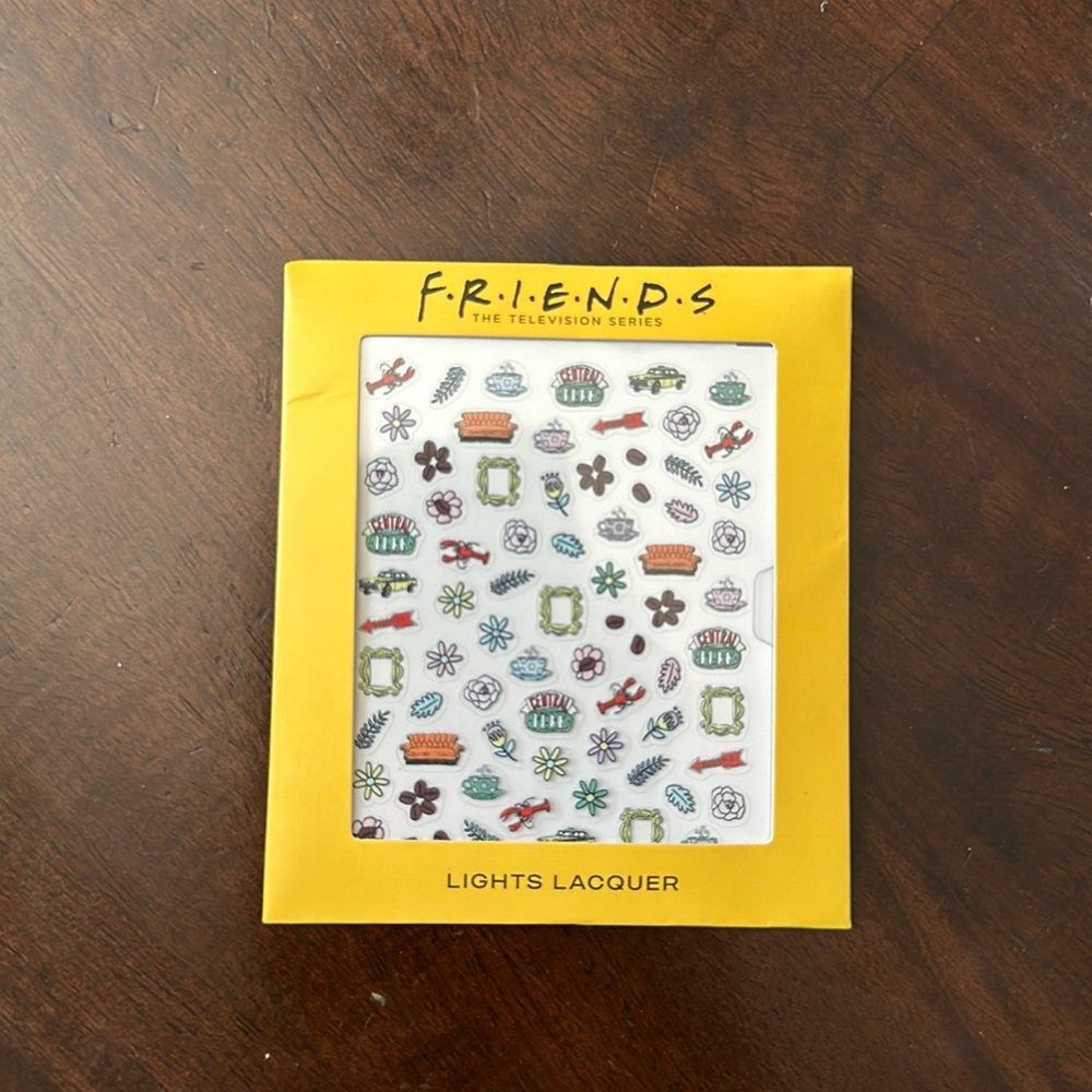 Friends X Lights Lacquer nail stickers